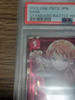 One Piece Card Nami Standard Battle Champion Promo PSA10 - Image 3