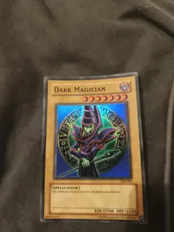 Yu-Gi-Oh Dark Magician Super Rare Card SYE-001 Near Mint - Image 1