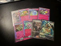 Small lot of 77 Trainers, Full art, Ex, Sealed Pokemon Cards - Image 4