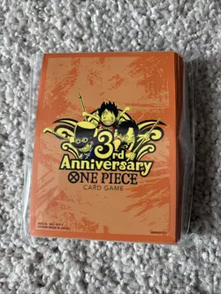 3rd ANNIVERSARY SET 70 Sleeves One Piece Card Official Deck Limited Edition - Image 1