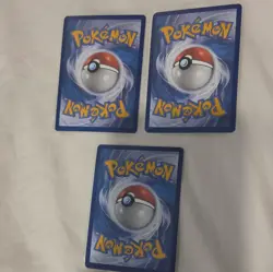 Nintendo Pokemon TCG Team Up 3-Card Lot Mightyena Pikachu Flareon Holo English - Image 2