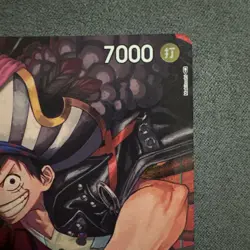 Monkey D. Luffy OP02-041 Parallel R ONE PIECE Card Paramount War - Image 2