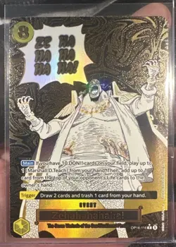 Zehahahahaha! (Alternate Art) OP16-116 One Piece Card Game The Time of Battle - Image 1