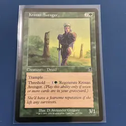 Krosan Avenger - Magic the Gathering MTG Odyssey - Image 1