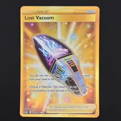 Pokemon TCG Card Lost Vacuum 217/196 Lost Origin Secret Rare - NM - Image 1