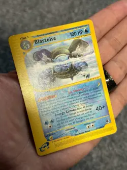 Blastoise Expedition Base Set 037/165 Regular Card 2002 - Image 4