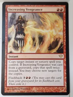 Increasing Vengeance - Dark Ascension - Magic the Gathering MTG Nice! - Image 1