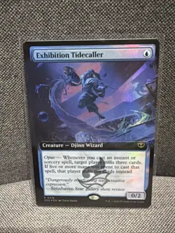 Exhibition Tidecaller (Extended Art) Secrets of Strixhaven Foil - Image 1