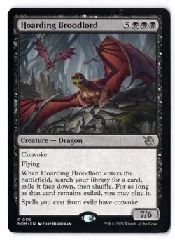 Hoarding Broodlord NM* March Of The Machines ENGLISH 0110 mtg -UnltdCards - Image 1