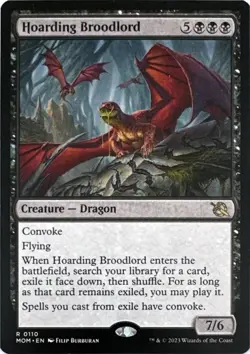 Hoarding Broodlord 110 - March of the Machine - MTG - NM - Image 1