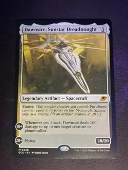 MTG * Dawnsire, Sunstar Dreadnought Edge of Eternities * 1X * NM - Image 1