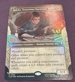 MTG - Sokka, Tenacious Tactician (Showcase) - Avatar: The Last Airbender - NM - Image 1