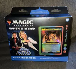 Magic: The Gathering Universes Beyond Doctor Who Commander Deck PARADOX POWER - Image 1