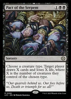 MTG Pact of the Serpent [LCC] #206 - Image 1