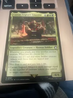 Caesar, Legion's Emperor Universes Beyond: Fallout Foil Mtg - Image 1