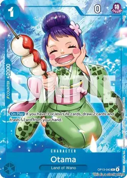 Otama [OP-PR - OP13-043] - NM TCG One Piece - Image 1
