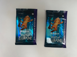 Magic the Gathering: Wilds of Eldraine Collectors Booster Pack - Lot of 2 - Image 1