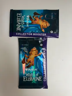 Magic the Gathering: Wilds of Eldraine Collectors Booster Pack - Lot of 2 - Image 3