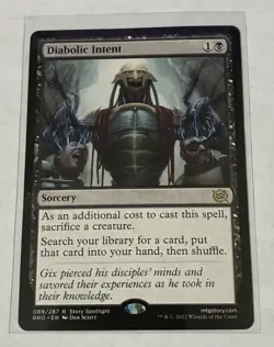 Diabolic Intent | 89 | MTG | The Brothers' War | Regular | NM - Image 1