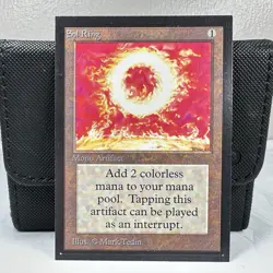1993 SOL RING Magic the Gathering Collector's Edition CE MTG Sharp Corners - Image 1