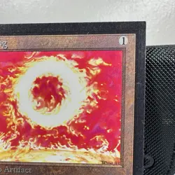 1993 SOL RING Magic the Gathering Collector's Edition CE MTG Sharp Corners - Image 3