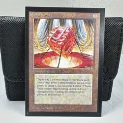 1993 MANA VAULT Magic the Gathering Collector's Edition CE MTG Sharp Corners - Image 1