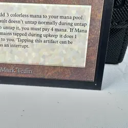 1993 MANA VAULT Magic the Gathering Collector's Edition CE MTG Sharp Corners - Image 5