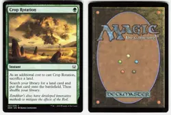 Crop Rotation 7 Common Duel Decks: Nissa vs. Ob Nixilis Magic: The Gathering LP - Image 1