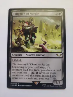 Tallyman of Nurgle Universes Beyond: Warhammer 40000 Regular MTG - Image 1