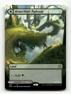 Branchloft Pathway (Borderless) Zendikar Rising #284 Rare - Image 1