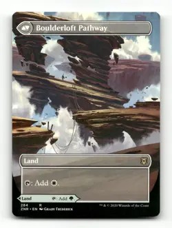 Branchloft Pathway (Borderless) Zendikar Rising #284 Rare - Image 2