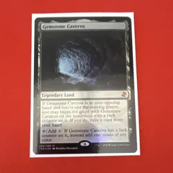 Wizards of the Coast MTG Gemstone Caverns TSR 280 Mythic Foil Colorless EN 2020 - Image 1