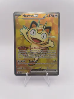 Meowth ex Full Art PERFECT ORDER 107/088 - Image 1