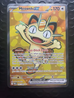 Meowth ex Full Art PERFECT ORDER 107/088 - Image 3