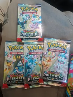 Pokemon TCG: Scarlet and Violet Prismatic Evolutions Booster Pack (1 Pack) - Image 1