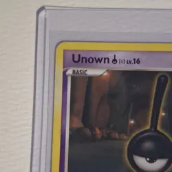 Nintendo Pokemon TCG Unown ! 42/146 Legends Awakened 2008 Regular Rare - Image 3