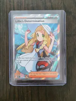 Pokemon TCG Lillie's Determination 169/132 Ultra Rare Mega Evolution MINT/NM - Image 1