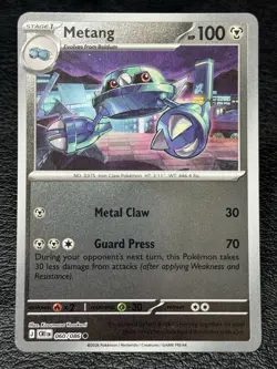 Metang 060/086 - Reverse Holo - Pokemon TCG: Chaos Rising - English NM - Image 1