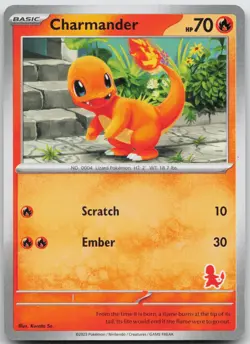 Charmander Unconfirmed My First Battle Pokemon Near Mint - Image 1