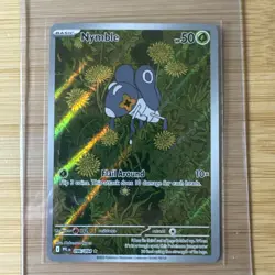 Pokemon TCG Nymble Illustration Rare 096/094 Full Art Holo Phantasmal Flames NM - Image 1