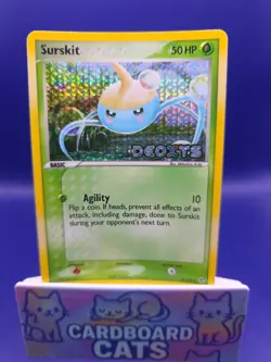 Surskit - 78/107 EX Deoxys 2005 - Stamped Reverse Holo - Pokemon TCG - Image 1
