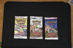 POKEMON 3 SEALED NEO PACKS FROM SOUTHERN ISLANDS (1xNEO GENESIS,2xNEO DISCOVERY) - Image 1