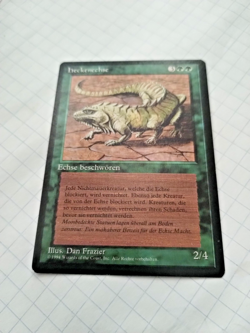 MTG Thicket Basilisk (Heckenechse) FBB German Regular Miscut - Uncirculated - Image 2