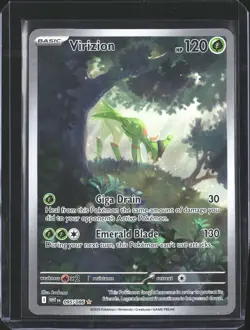 Virizion 095/086 Illustration Rare White Flare Pokemon NM/M - Image 1