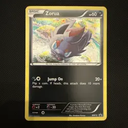 Zorua BW12 Black Star Promo 2011 Holo Pokemon LP - Image 1