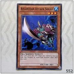 Atlantean Attack Squad - REDU-EN036 - Common Unlimited Yugioh - Image 1