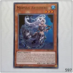 Mermail Abyssnerei - CIBR-EN028 - Common 1st Edition Yugioh - Image 1