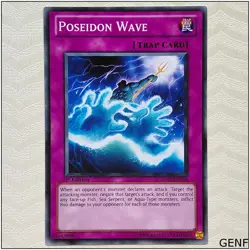Poseidon Wave - GENF-EN064 - Common 1st Edition Yugioh - Image 1