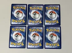 Pokemon Full Art Holo Card Lot 6 Cards NM - Image 2