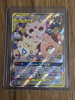 Togepi & Cleffa & Igglybuff GX - 143a/236 - Alt Art Pokemon Card - Image 1